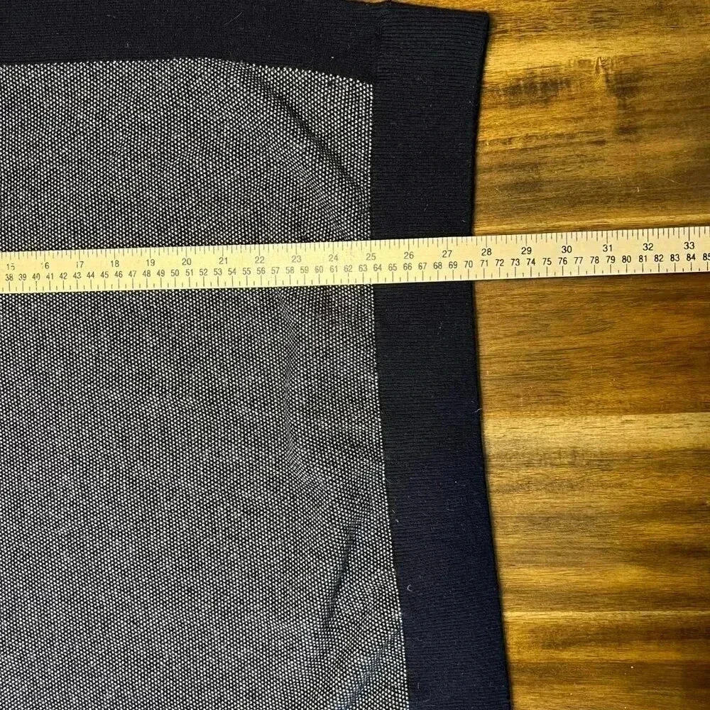 Vince Wool Cashmere Bird's Eye Crewneck Sweater XL - Picture 7 of 7